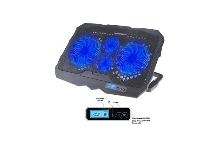 VERSATİLE VRC-D17DIGITAL NOTEBOOK SOĞUTUCU 4FANLI 9-17