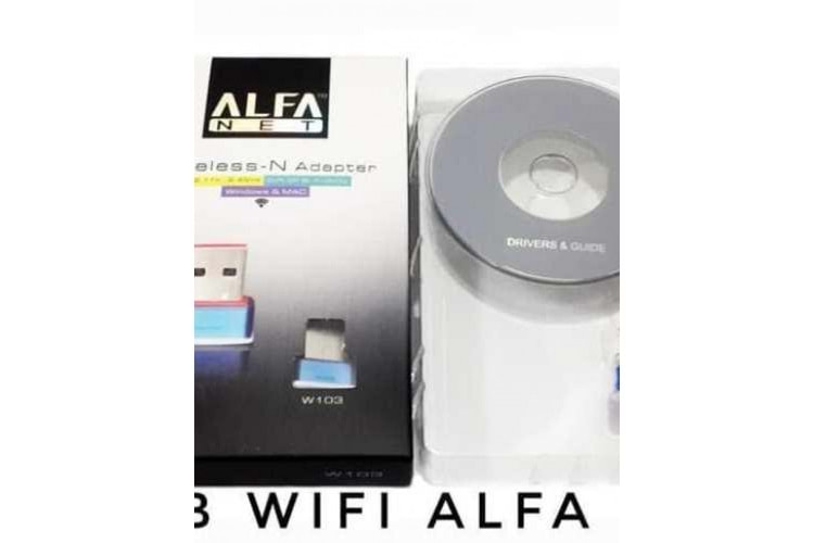Alfanet W102 Usb 150Mbps Mini Wireless Adapter