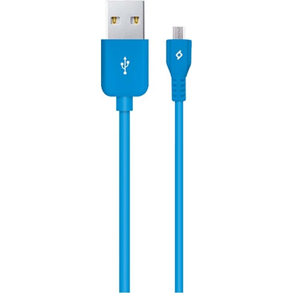 TTEC 2DK7510M MAVİ MIKRO USB ŞARJ KABLOSU