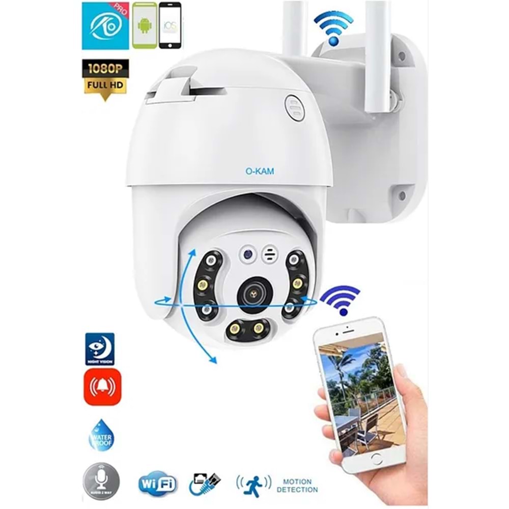 O-KAM 3011 3MP WİFİ PT KAMERA