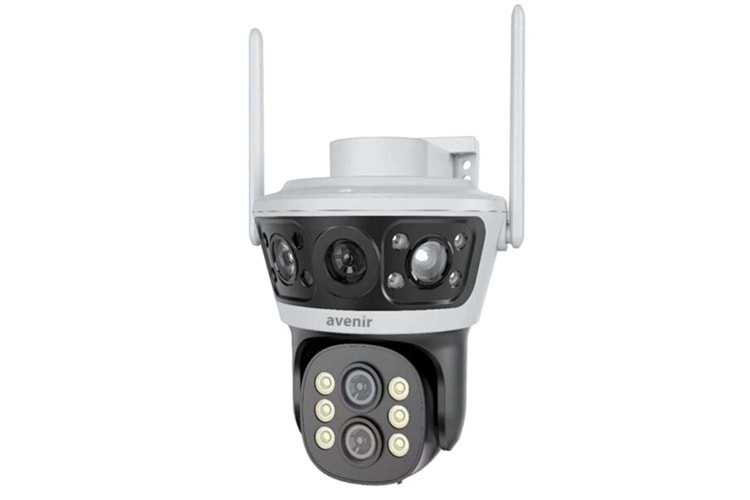 Avenir AV-S303 4MP 2 Kameralı 10X Zoomlu Wifi PTZ Kamera