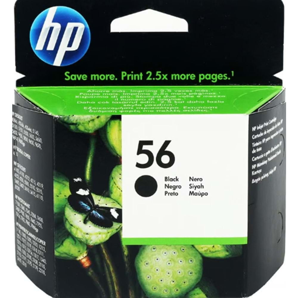 HP CC6656AE SİYAH KARTUŞ (56)