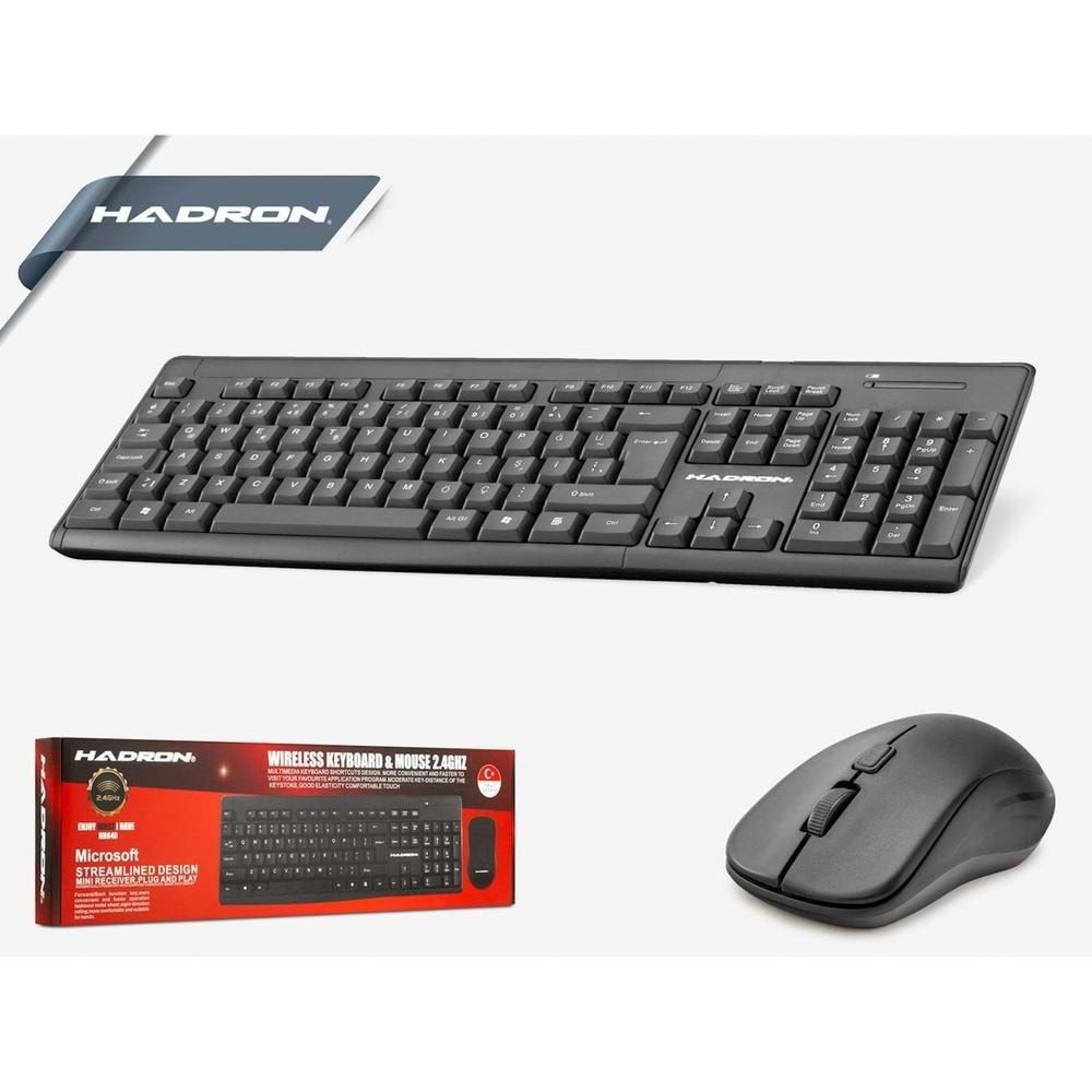 HADRON HD840 KLAVYE MOUSE SET WIRELESS