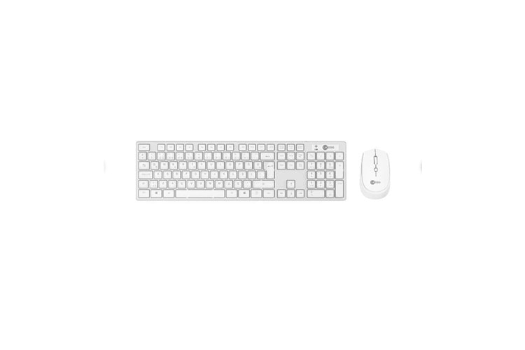 LENOVO LECOO KABLOSUZ TÜRKÇE Q KLAVYE MOUSE SET BEYAZ KM2001-B