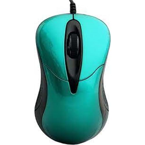 EVEREST SM-115 USB KABLOLU LUX MOUSE YEŞİL