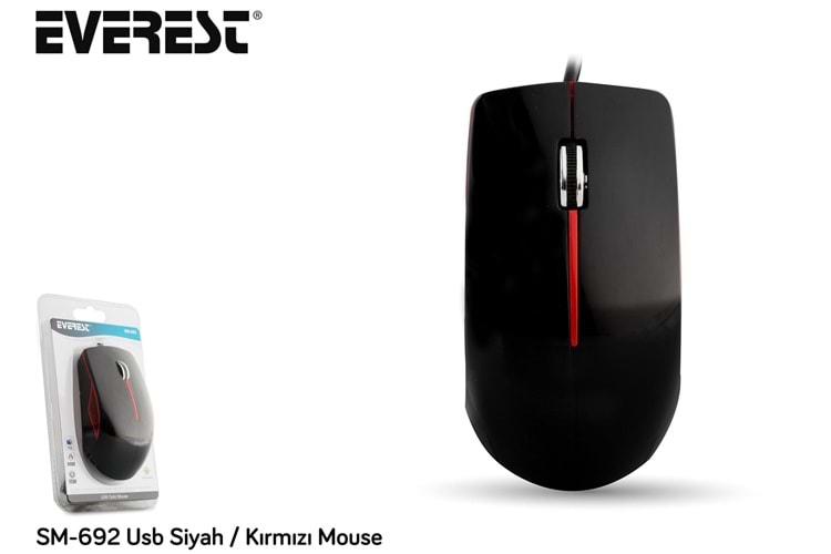 Everest SM-692 Usb Kablolu Mouse