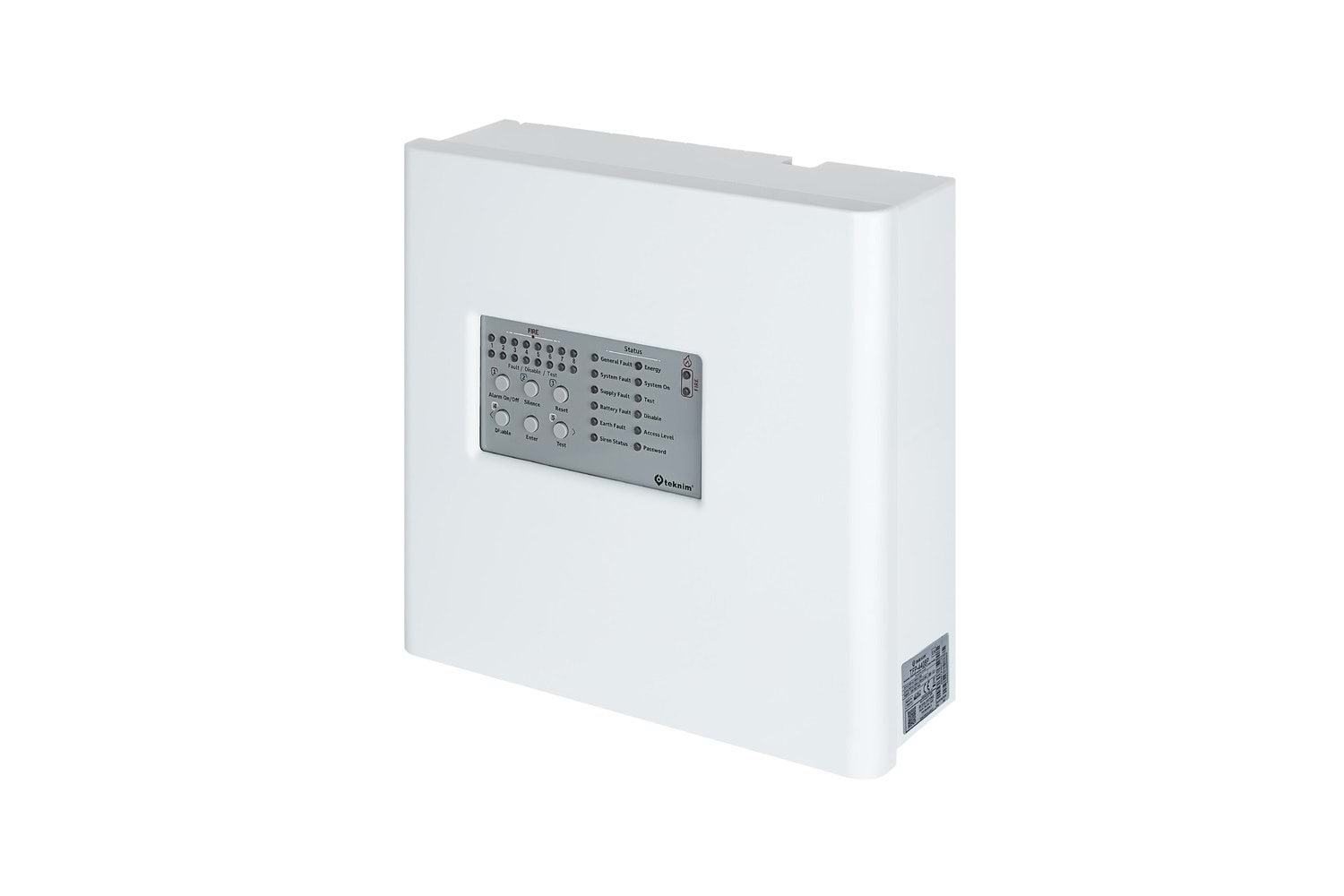 TEKNİM TFP-4408P 8 BÖLGE KONVANSİYONEL ALARM PANELİ